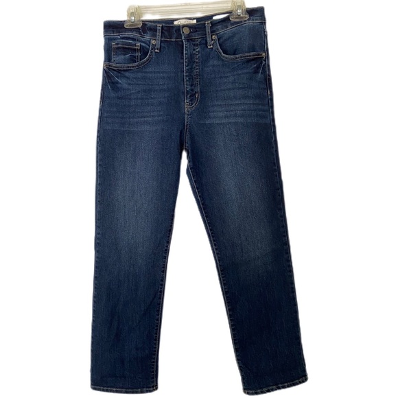 Jessica Simpson Denim - Jessica Simpson Harmony High Rise Slim Straight Dark Wash Jeans Size 29